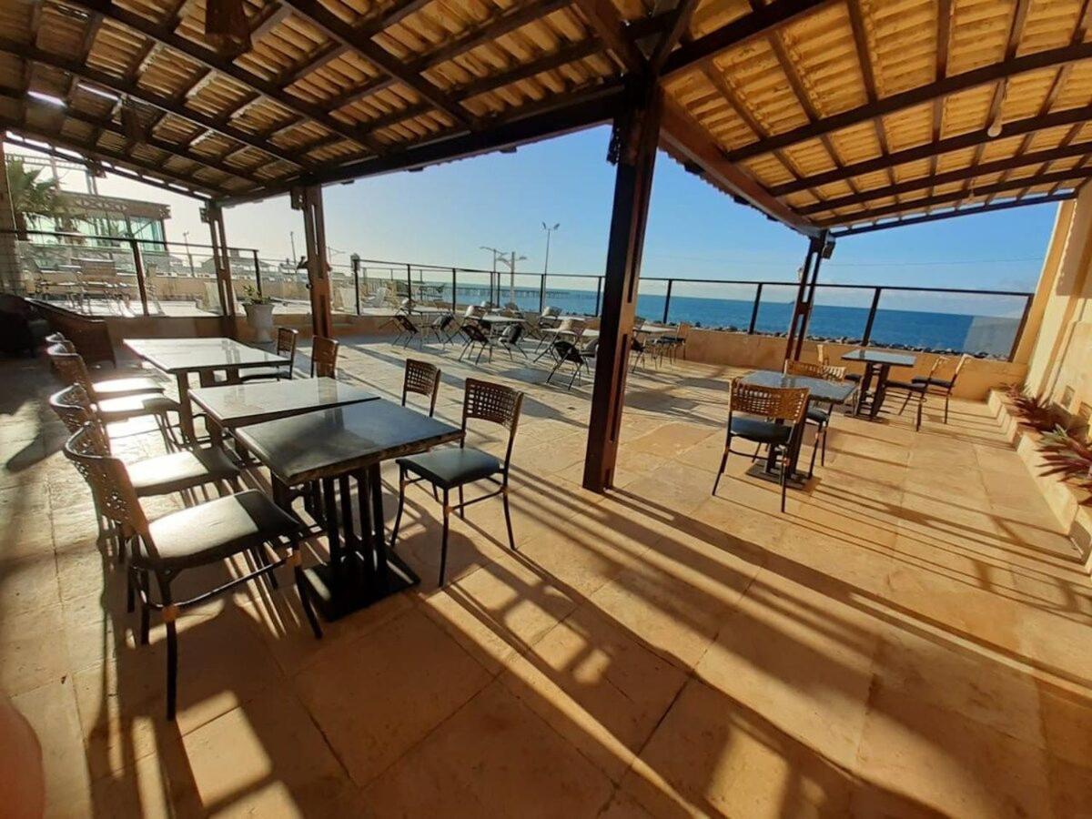 605 Flat Mobiliado Com Vista Lateral Mar Na Praia De Iracema Com Ventilador Fortaleza  Kültér fotó