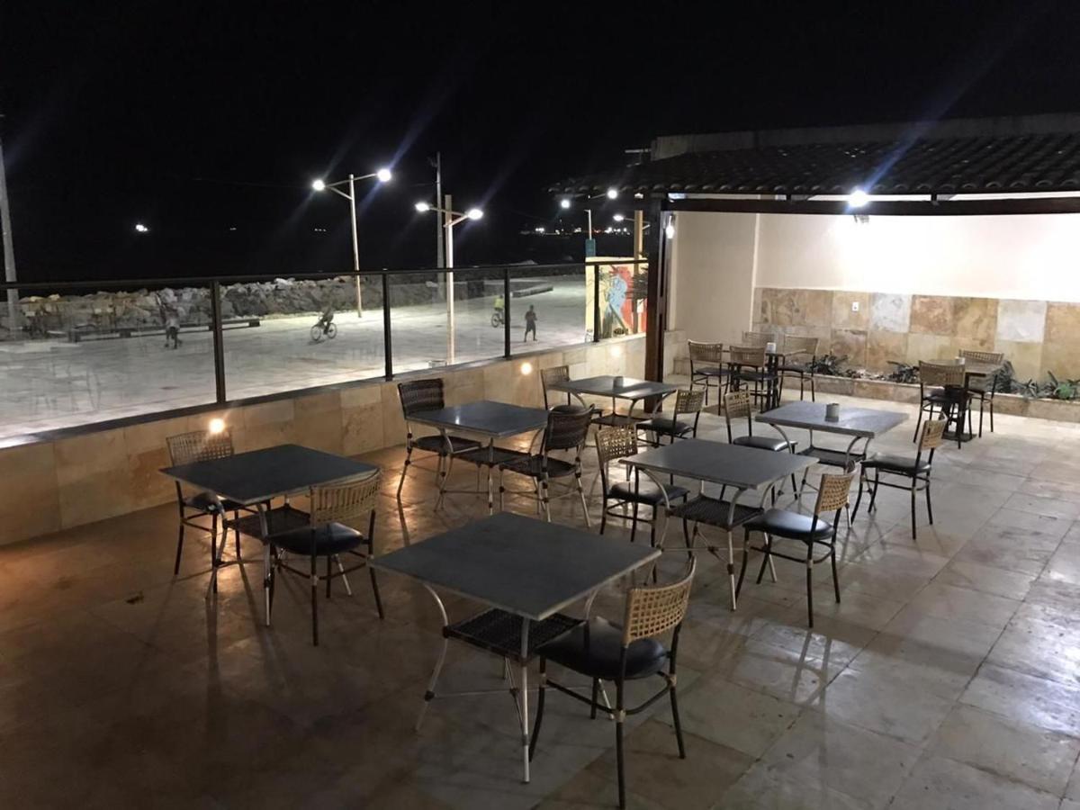 605 Flat Mobiliado Com Vista Lateral Mar Na Praia De Iracema Com Ventilador Fortaleza  Kültér fotó