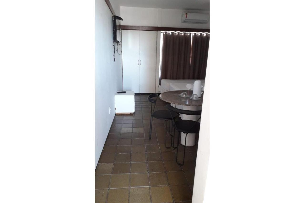 605 Flat Mobiliado Com Vista Lateral Mar Na Praia De Iracema Com Ventilador Fortaleza  Kültér fotó
